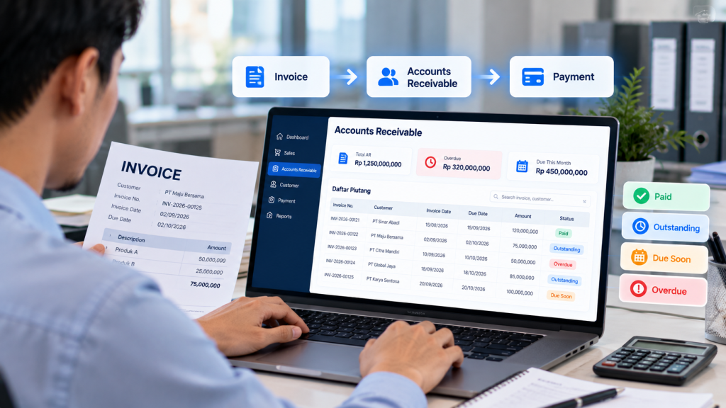 Account Receivable di ERP: Cara Mengelola Piutang Customer agar Tidak Menumpuk