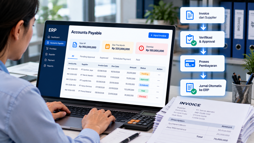 Account Payable di ERP: Cara Mengelola Hutang Supplier dan Jadwal Pembayaran