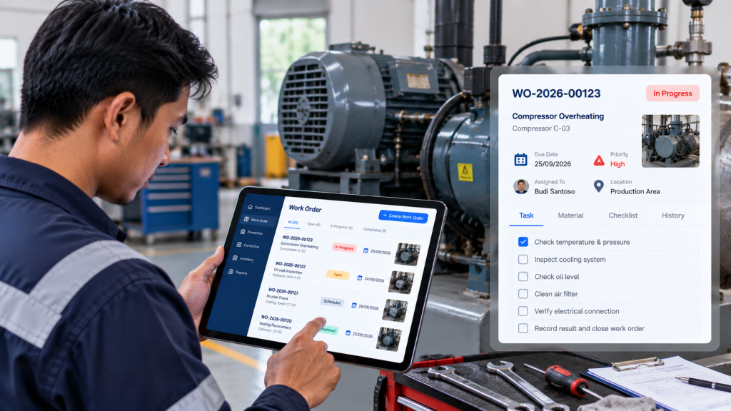 Work Order Maintenance: Pengertian, Alur, dan Cara Mengelolanya dengan CMMS